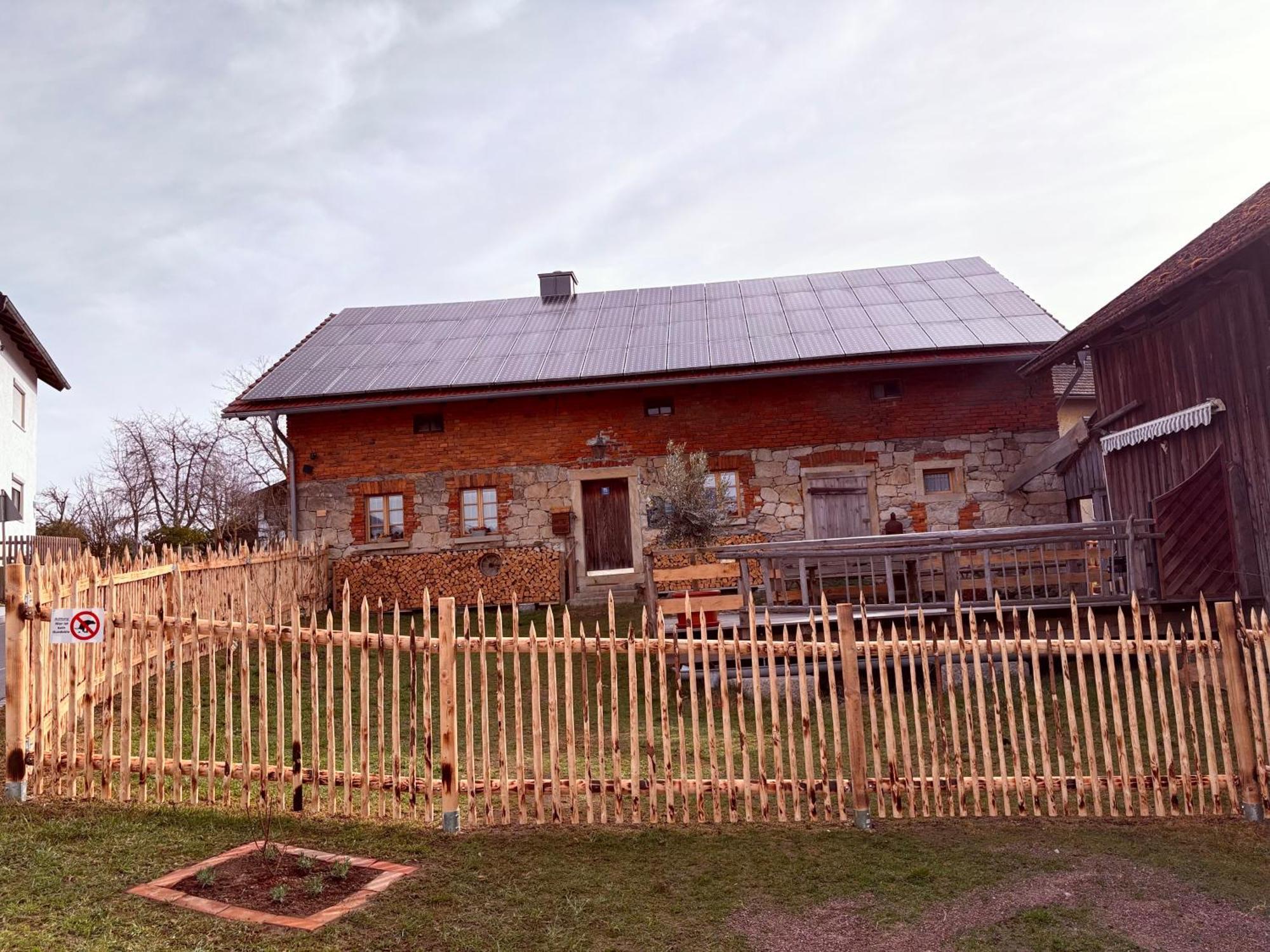 Zum Oidn Schmie Haus Villa Pemfling Bagian luar foto
